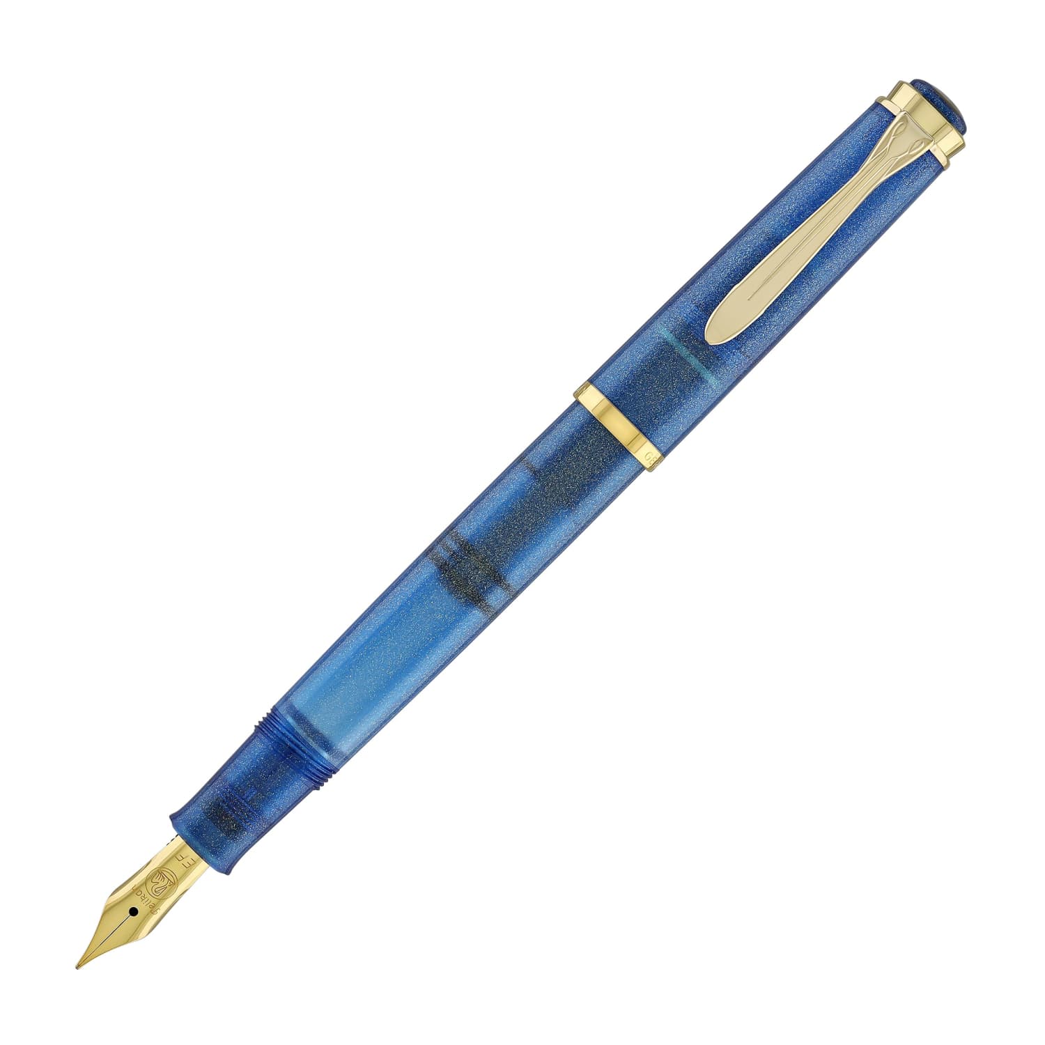 Pelikan Classic M200 Fountain Pen in Golden Lapis - Special