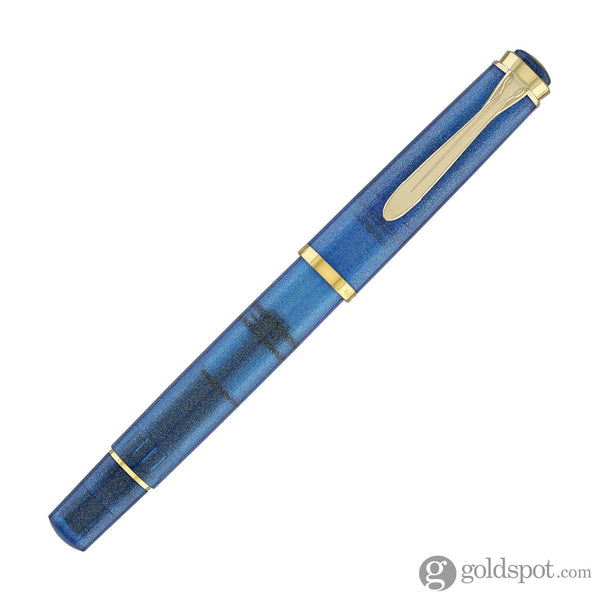 Pelikan Classic M200 Fountain Pen in Golden Lapis - Special Edition Fountain Pen