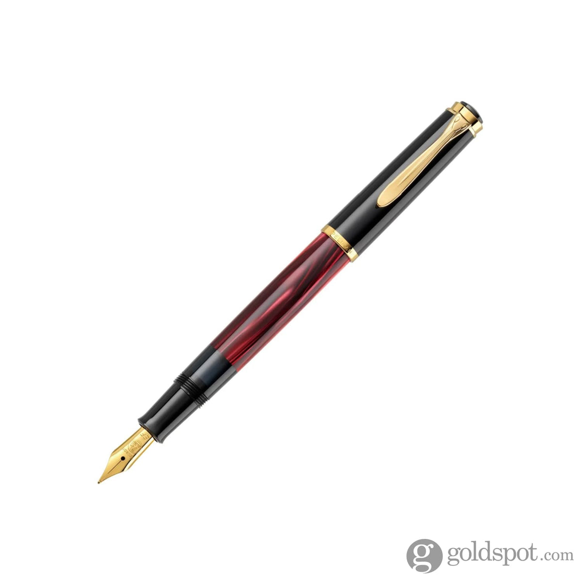 Pelikan Classic M200 Fountain Pen in Red Marbled - Special Edition 