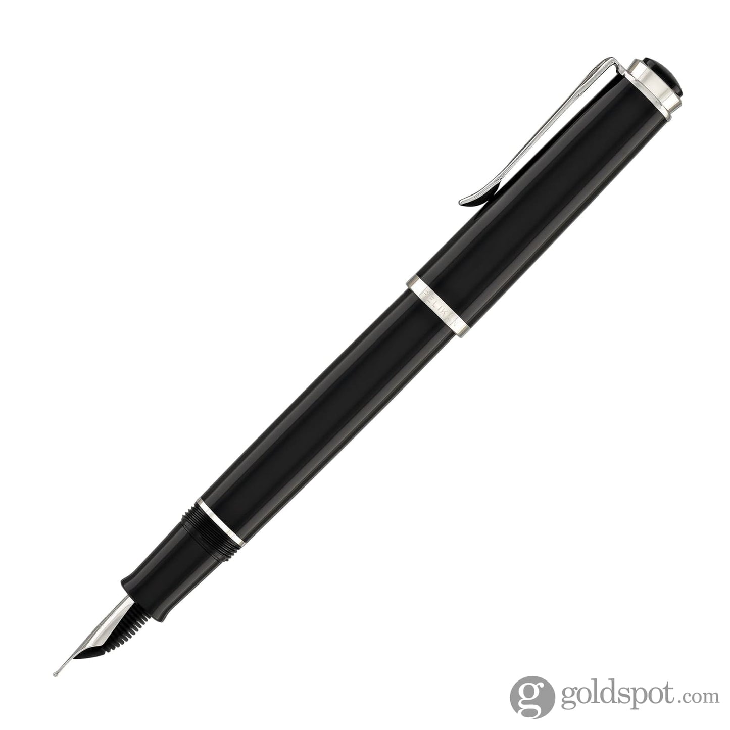 Pelikan Classic Series P205 Fountain Pen in Black and Silver Fountain Pen