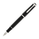 Pelikan Classic Series P205 Fountain Pen in Black and Silver Fountain Pen