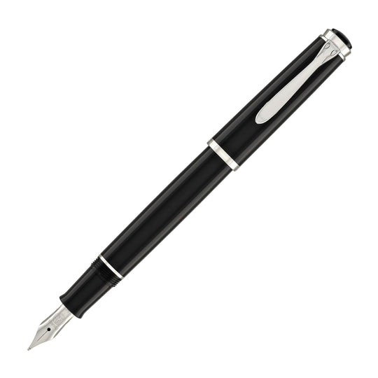 Pelikan Classic Series P205 Fountain Pen in Black and Silver