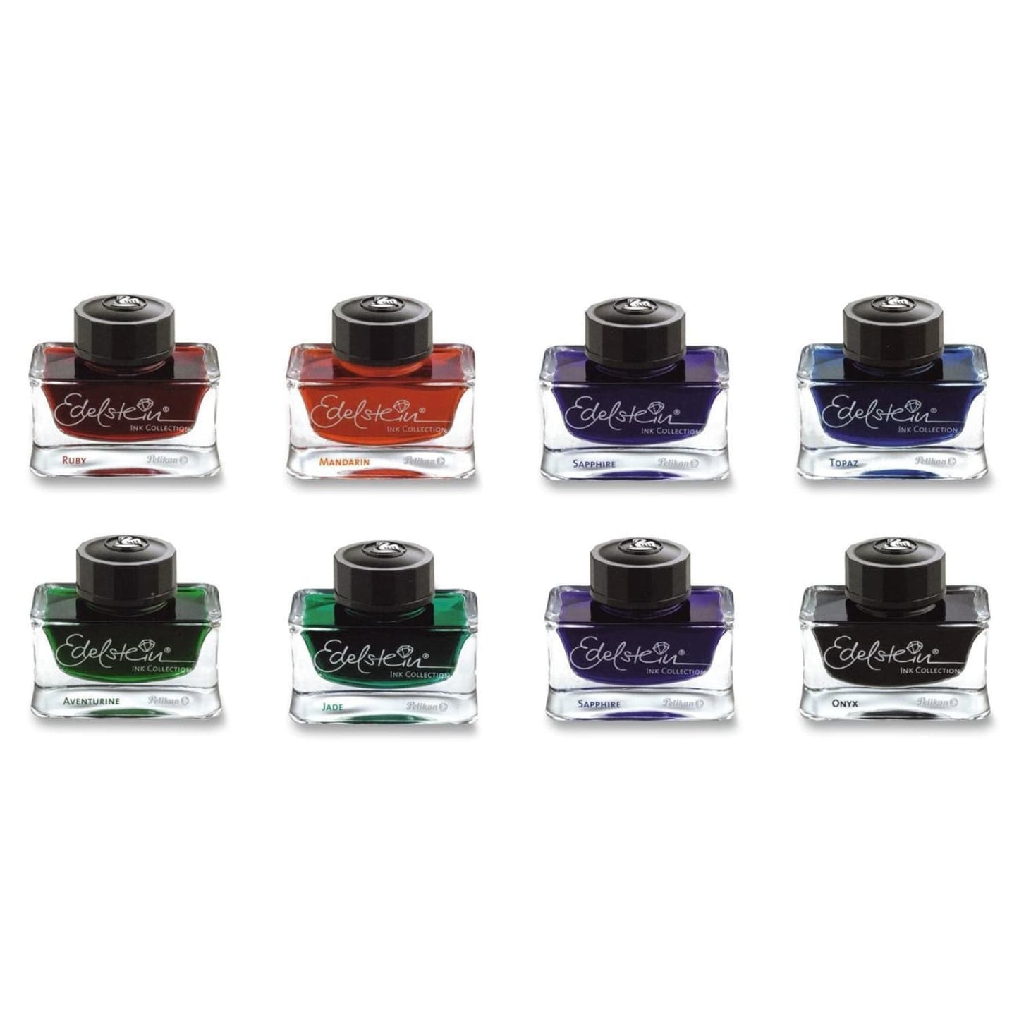 Pelikan Edelstein Bottled Ink - Set of 8 - 50 mL Bottled Ink