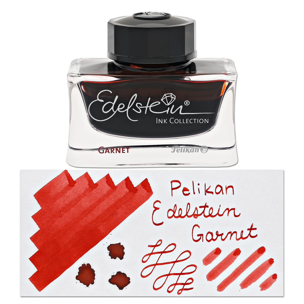 Pelikan Edelstein Bottled Ink in Garnet Red - 50mL Bottled Ink