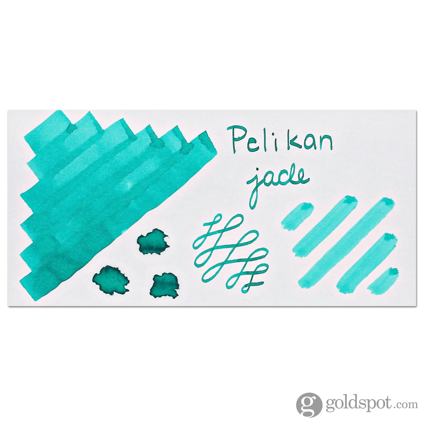 Pelikan Edelstein Bottled Ink in Jade Light Green - 50 mL Bottled Ink
