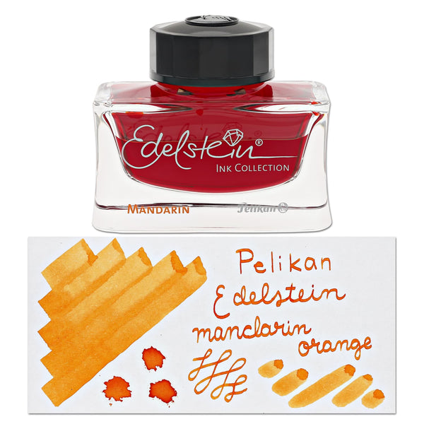 Pelikan Edelstein Bottled Ink in Mandarin Orange - 50 mL Bottled Ink