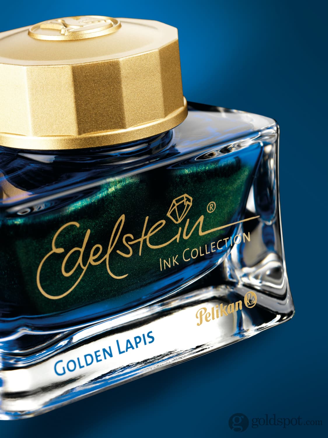 Pelikan Edelstein Golden Lapis 2024 Ink of the Year - 50ml Bottled Ink