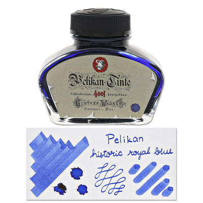Pelikan Historic Bottled Ink in Royal Blue mL Goldspot Pens