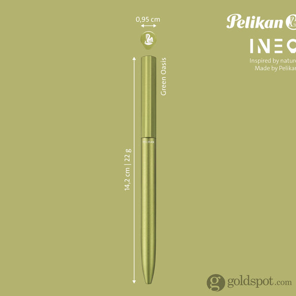 Pelikan Ineo Ballpoint Pen in Green Oasis Ballpoint Pens