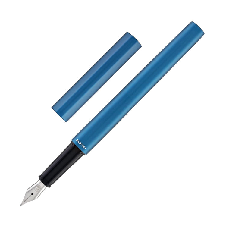Pelikan Ineo Fountain Pen in Ocean Blue - Medium Fountain Pen