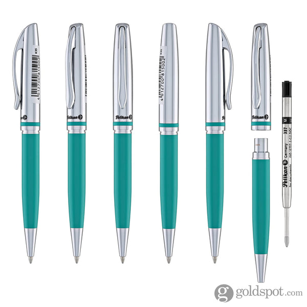 Pelikan Jazz Classic Ballpoint Pen in Turquoise Ballpoint Pens