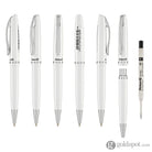 Pelikan Jazz Elegance Ballpoint Pen in White Ballpoint Pens