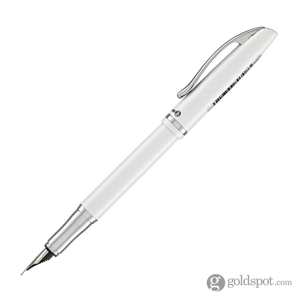 Pelikan Jazz Elegance Fountain Pen Medium Point in White Fountain Pen