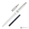 Pelikan Jazz Elegance Fountain Pen Medium Point in White Fountain Pen