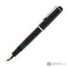 Pelikan M200 Fountain Pen in Black with Gold Trim - Broad Point
