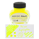 Pelikan M205 Duo Highlighter Bottled Ink in Yellow - 30 mL Bottled Ink