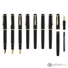Pelikan P200 Fountain Pen in Black with Gold Trim Fountain Pen