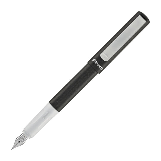 Pelikan Pina Colada Fountain Pen in Anthracite - Medium Point