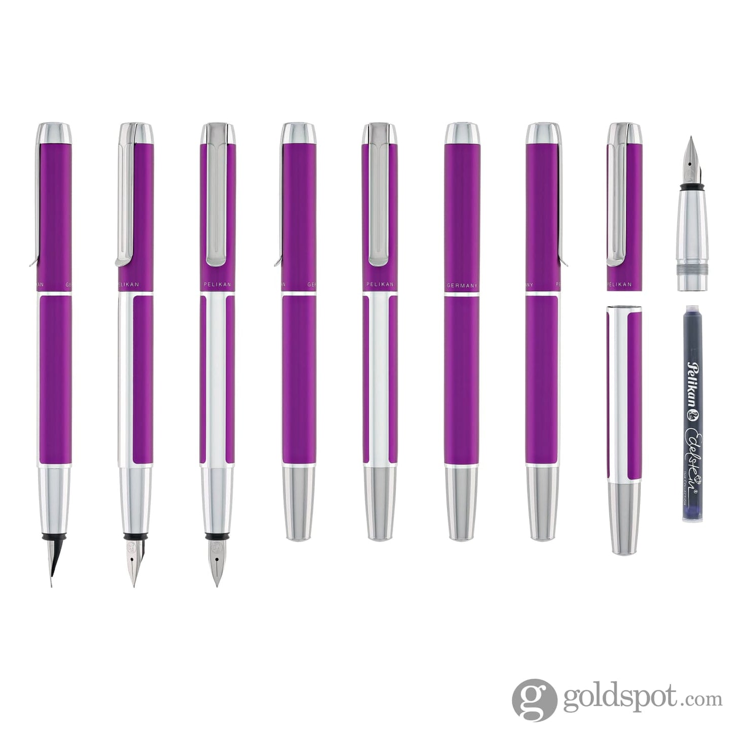 Pelikan Pura P40 Fountain Pen in Violet Fountain Pen