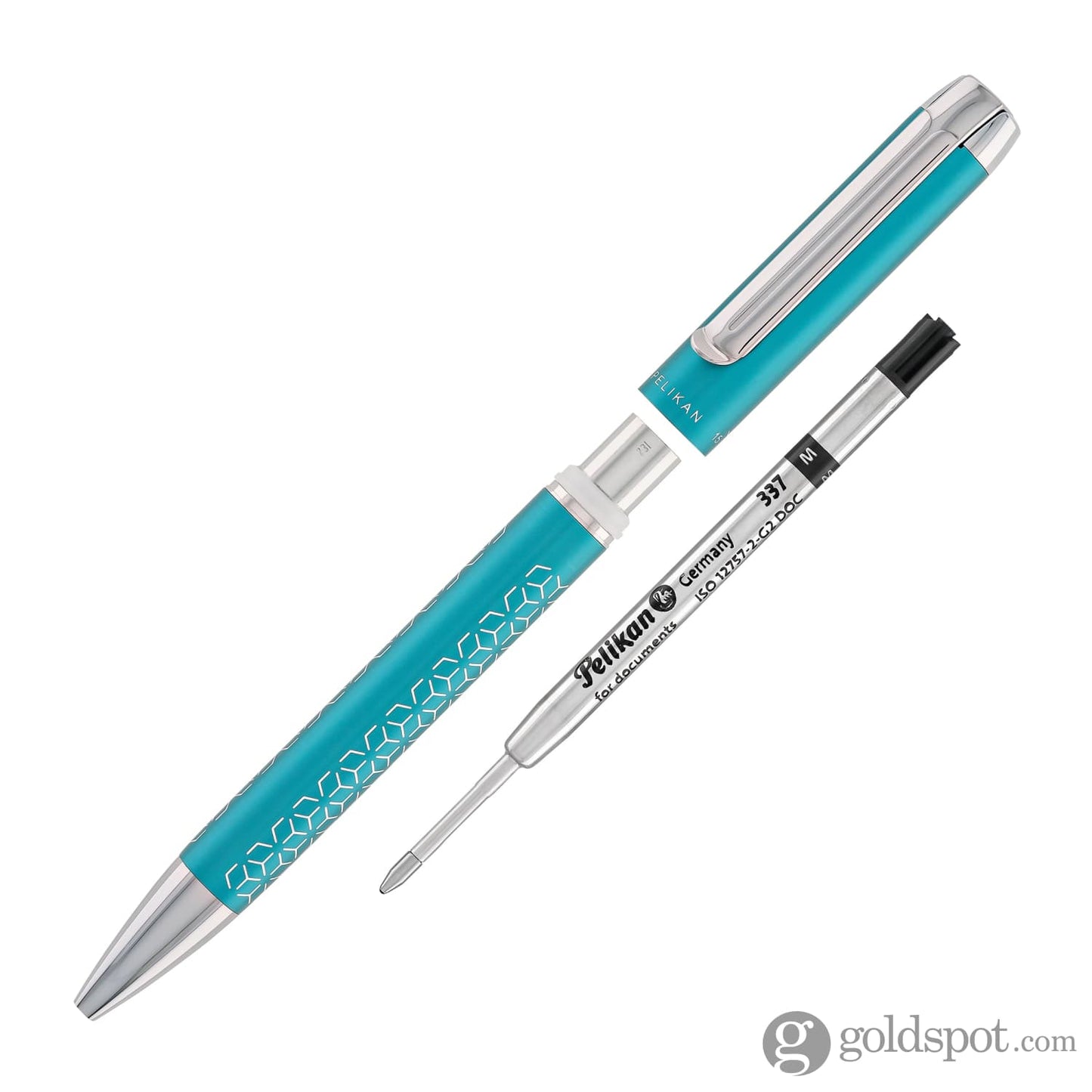 Pelikan Pura Series K40 Limited Edition Ballpoint Pen in Turquoise Ballpoint Pens