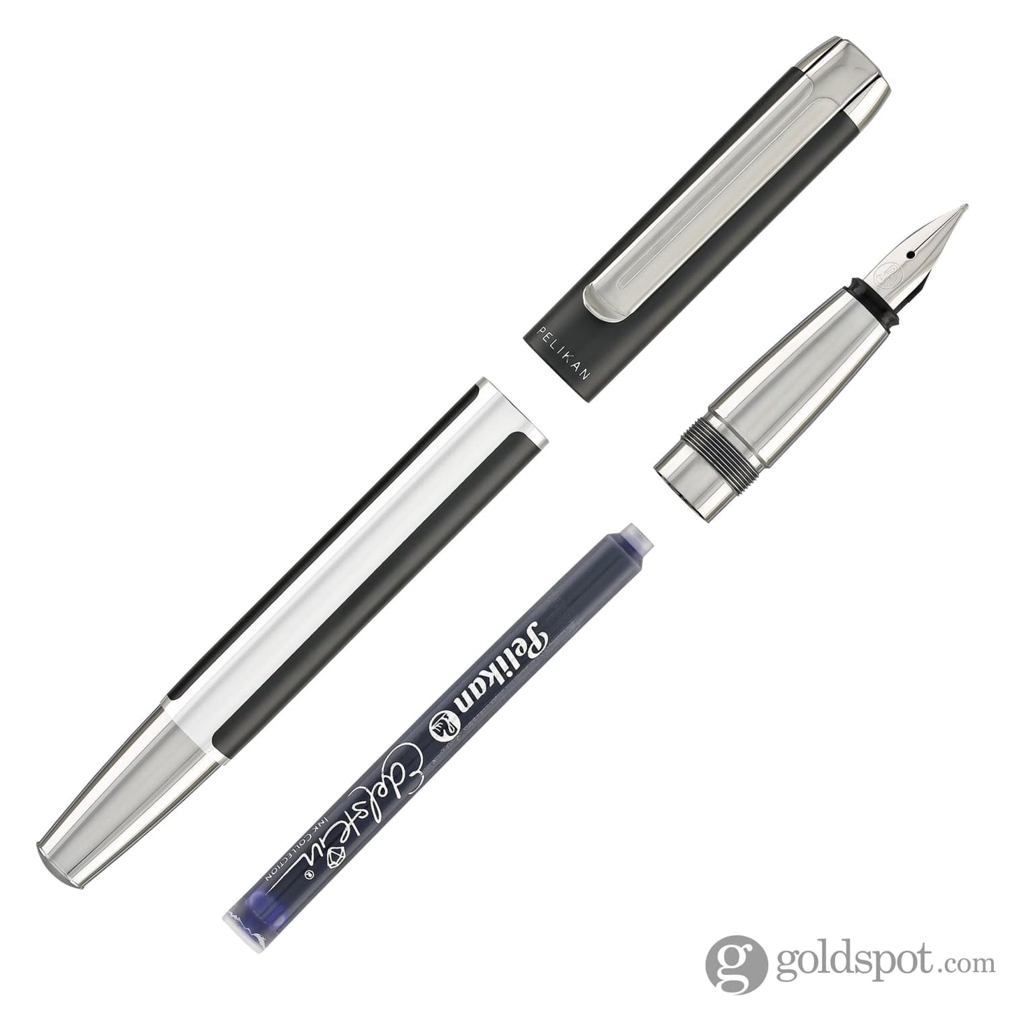 Pelikan Pura Series P40 Fountain Pen in Anthracite Fountain Pen