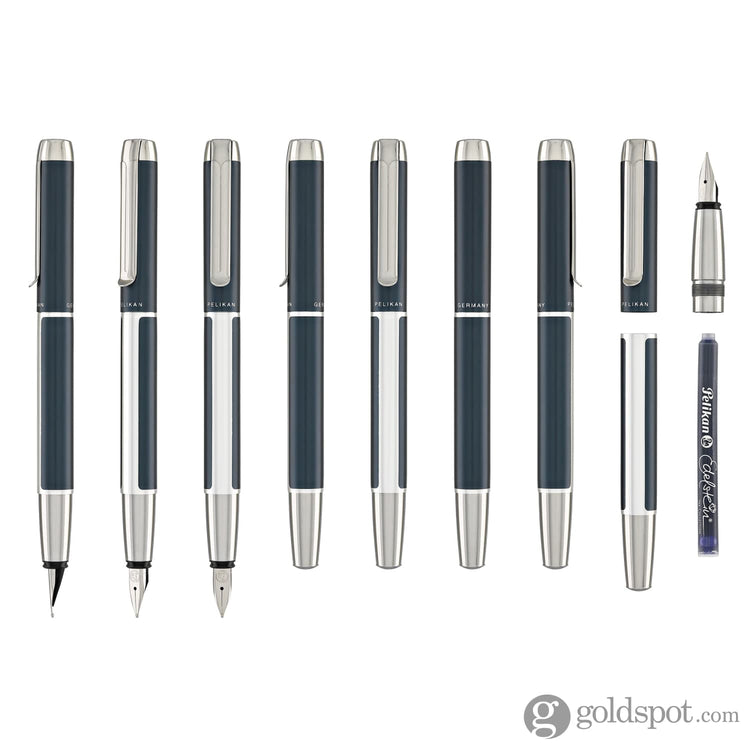 Pelikan Pura Series P40 Fountain Pen in Petrol Fountain Pen