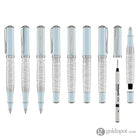 Pelikan Rollerball Pen Eternal Ice in Light Blue & White with Palladium Finish Rollerball Pen