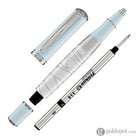Pelikan Rollerball Pen Eternal Ice in Light Blue & White with Palladium Finish Rollerball Pen
