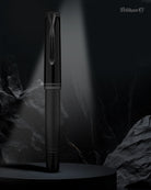 Pelikan Souverän M809 Fountain Pen in Black Matte - 18K Gold Nib Fountain Pen