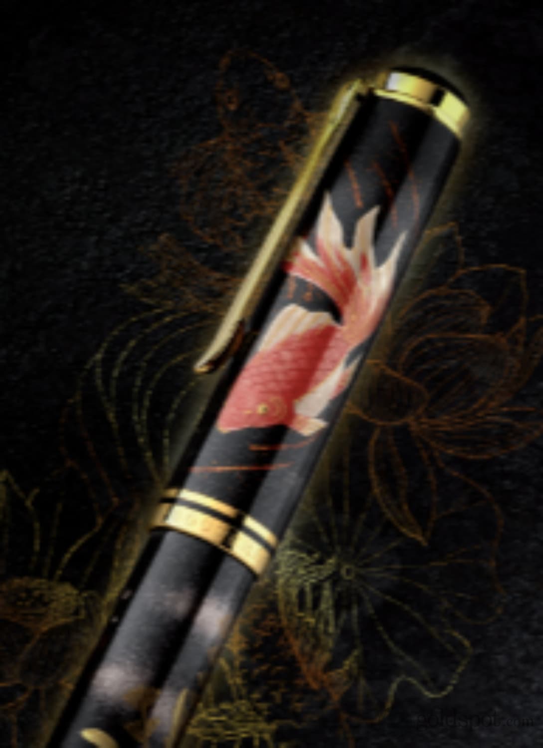 Pelikan Souverän® M1000 Fountain Pen in Make-e Goldfish - Medium Nib - Limited Edition Fountain Pen