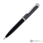 Pelikan Souveran 605 Stresemann Ballpoint Pen in Black Anthracite Stripes Ballpoint Pens