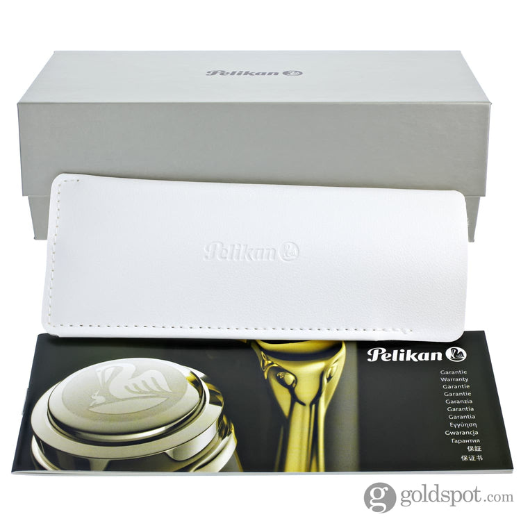 Pelikan Souveran 605 Stresemann Ballpoint Pen in Black Anthracite Stripes Ballpoint Pens