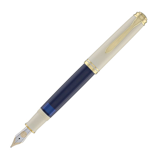 Pelikan Souveran 800 Fountain Pen in Cream Blue - Special Edition