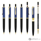 Pelikan Souveran D400 Mechanical Pencil in Black & Blue with Gold Trim - 0.7mm Mechanical Pencils