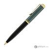 Pelikan Souveran K600 Ballpoint Pen in Black & Green with Gold Trim Ballpoint Pens