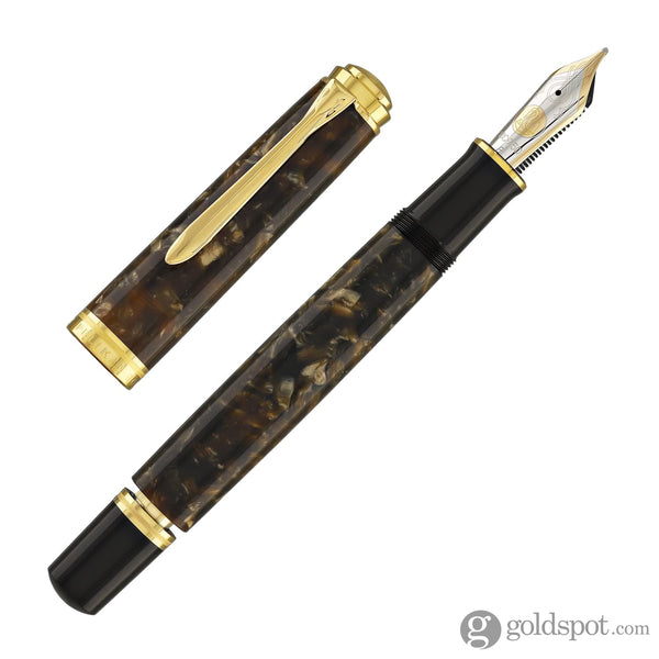 Pelikan Souveran M1000 Special Edition Fountain Pen in Renaissance Brown - 18K Gold Fountain Pen