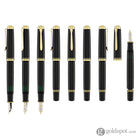 Pelikan Souveran M600 Fountain Pen in Black with Gold Trim - 14K Gold Fountain Pen