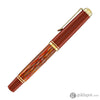 Pelikan Souveran M600 Fountain Pen in Tortoiseshell & Red with Gold Trim - 14K Gold Fountain Pen