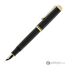 Pelikan Souveran M800 Fountain Pen in Black with Gold Trim - 18K Gold Fountain Pen