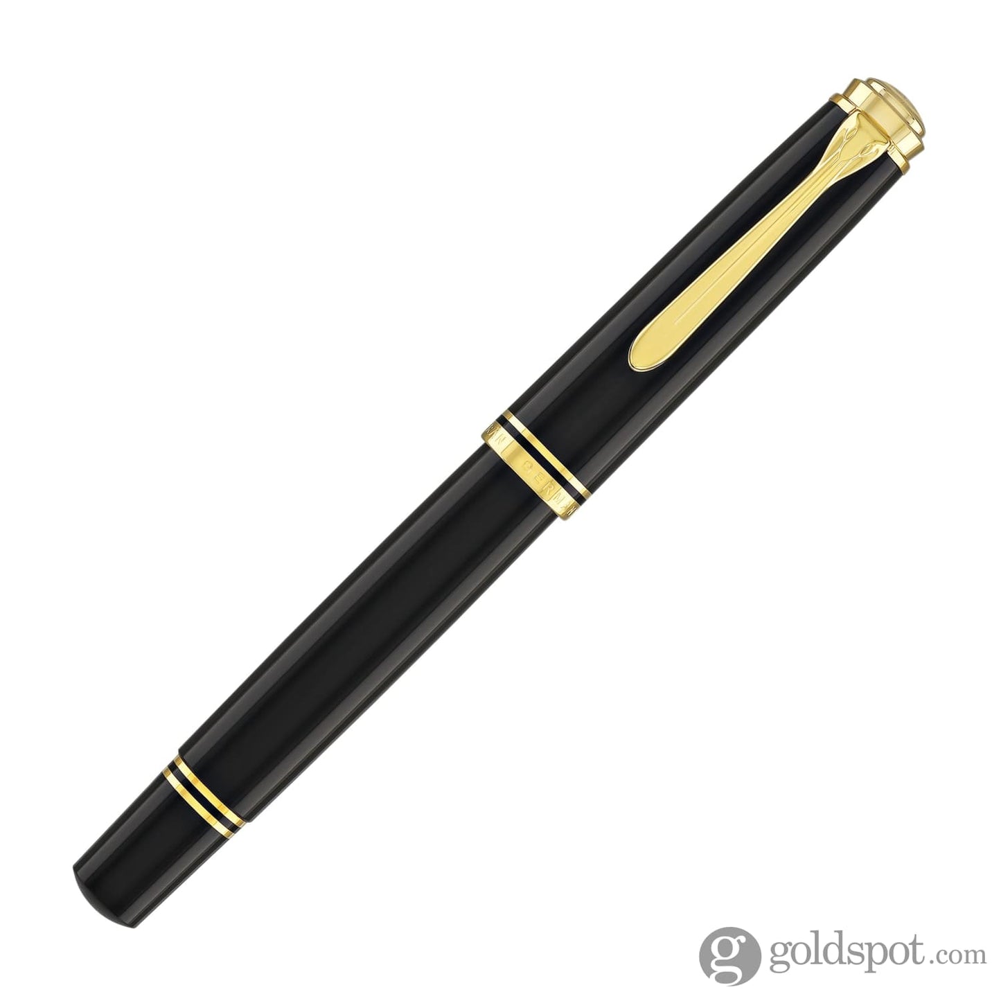 Pelikan Souveran M800 Fountain Pen in Black with Gold Trim - 18K Gold Fountain Pen