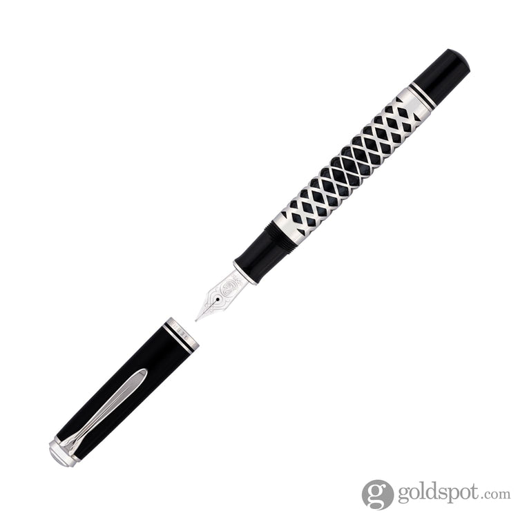 Pelikan Souveran M805 Fountain Pen in Metal Sleeve - 18K Gold Fountain Pen