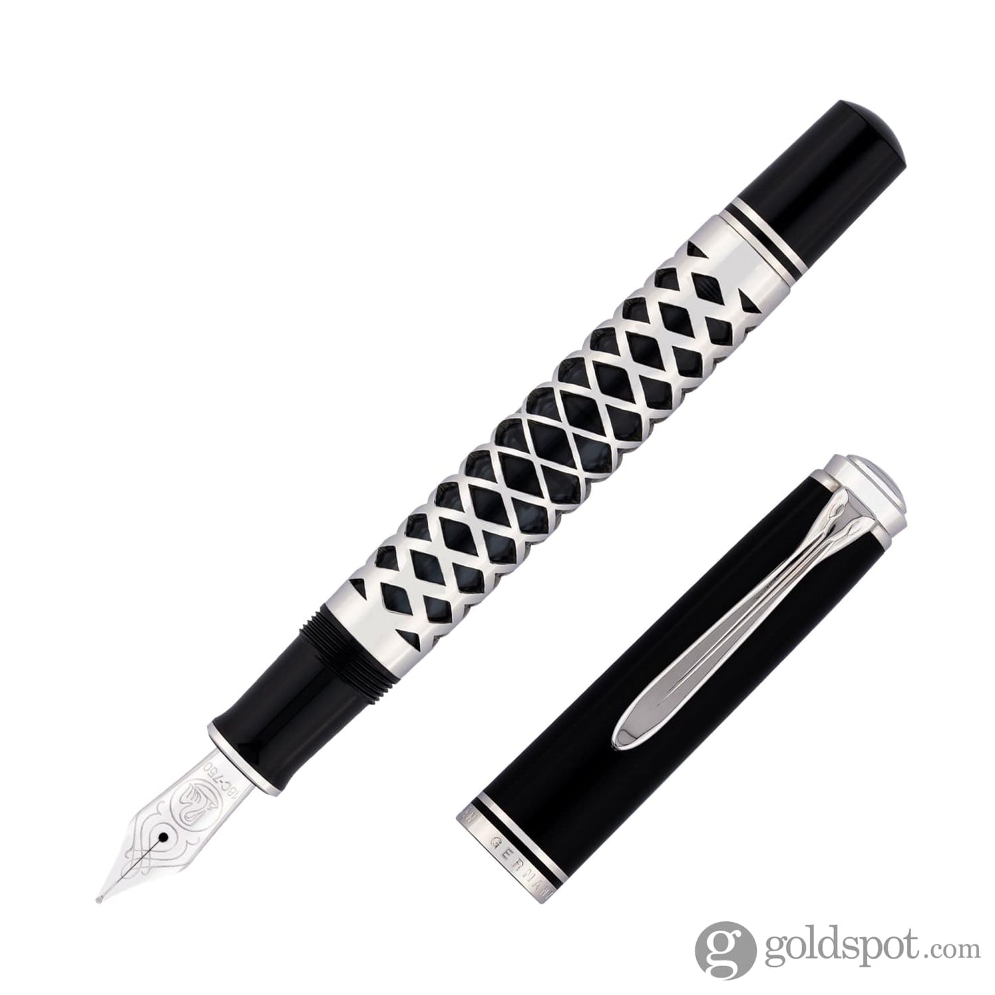 Pelikan Souveran M805 Fountain Pen in Metal Sleeve - 18K Gold Fountain Pen