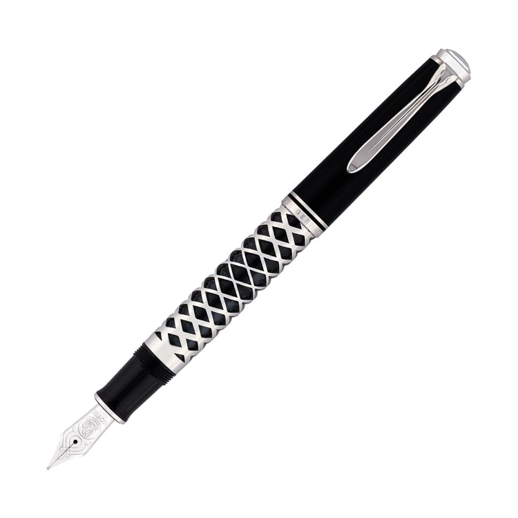 Pelikan Souveran M805 Fountain Pen in Metal Sleeve - 18K Gold Fountain Pen