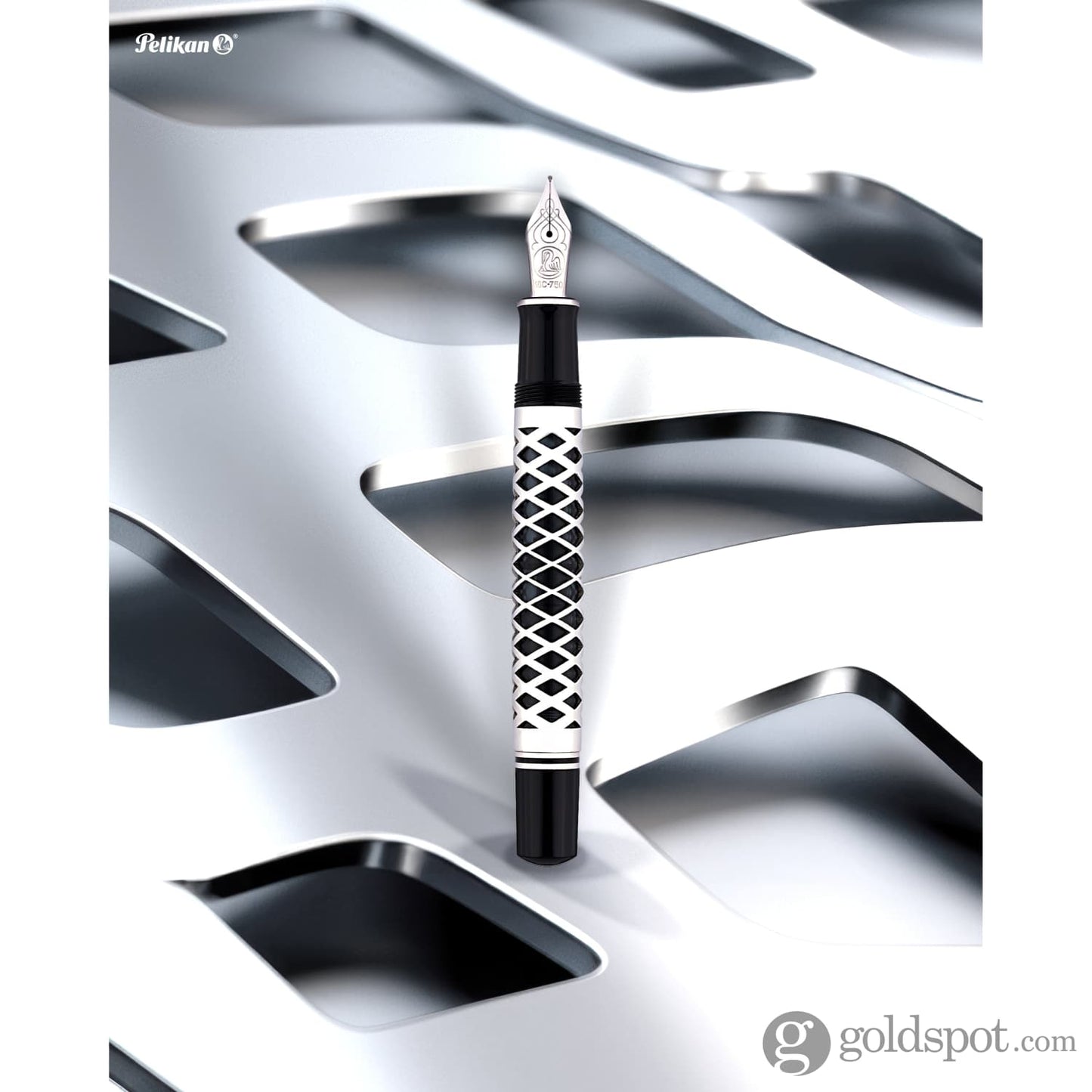 Pelikan Souveran M805 Fountain Pen in Metal Sleeve - 18K Gold Fountain Pen