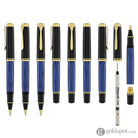 Pelikan Souveran R800 Rollerball Pen in Black & Blue with Gold Trim Rollerball Pen
