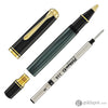 Pelikan Souveran R800 Rollerball Pen in Black & Green with Gold Trim Rollerball Pen