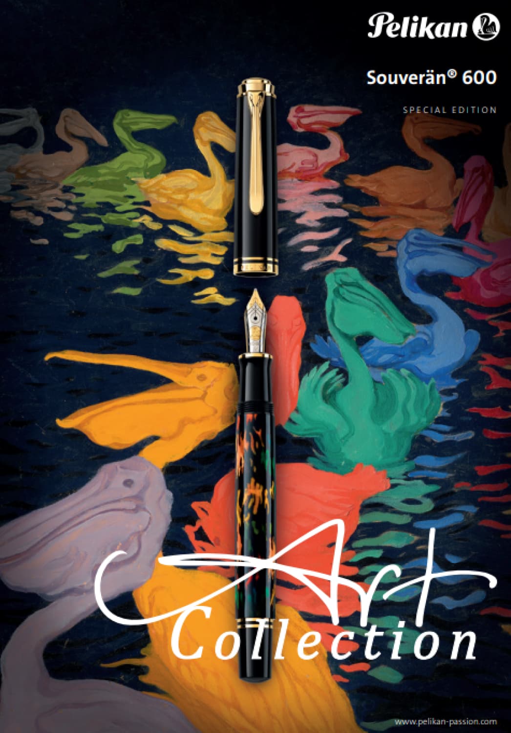 Pelikan Special Edition Souverän M600 Fountain Pen in Glauco Cambon Fountain Pen