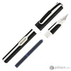 Pelikan Style Fountain Pen in Black/White - Medium Fountain Pen