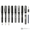 Pelikan Style Fountain Pen in Black/White - Medium Fountain Pen