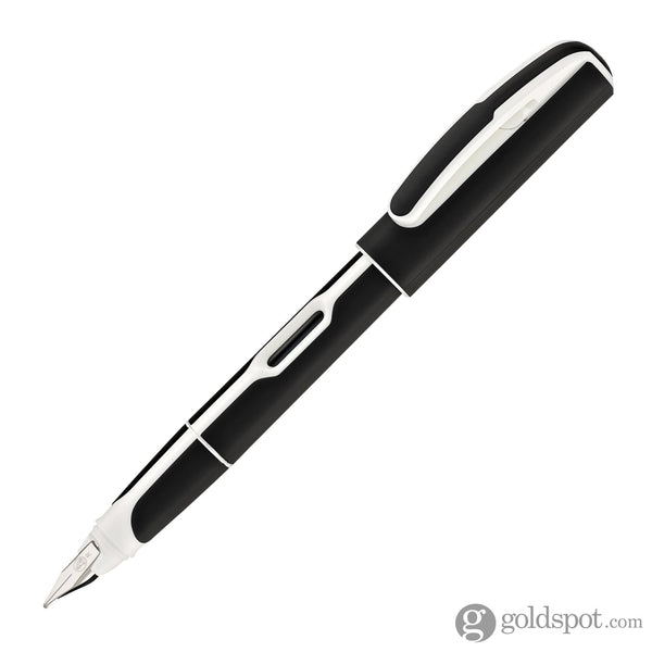 Pelikan Style Fountain Pen in Black/White - Medium Fountain Pen